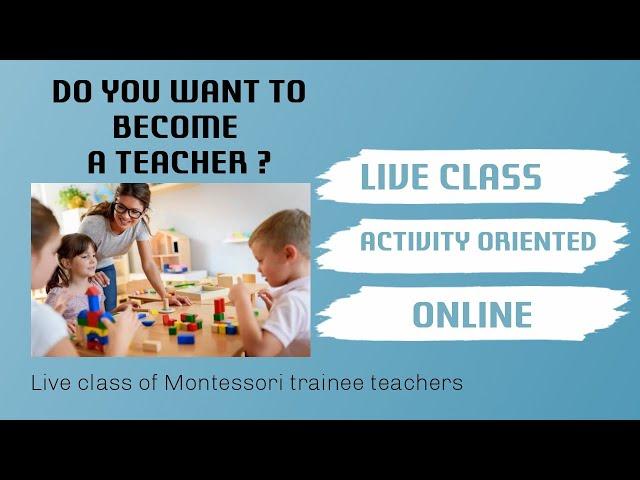 Teacher's training class
