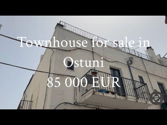 One bedroom townhouse in Ostuni, Puglia, 85 000 euros