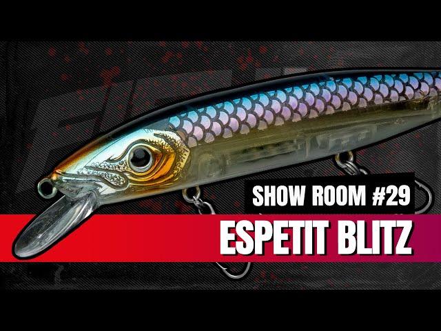 Espetit Blitz- a subtle action jerkbait for any predator fishing