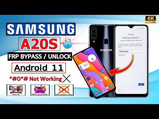 Samsung A20s FRP Bypass Android 11 2024 Without Pc  Samsung Sm-A207F/DS Google Account Remove #2024