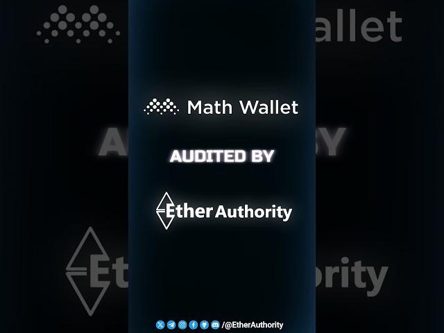 MATH Wallet Audited By EtherAuthority