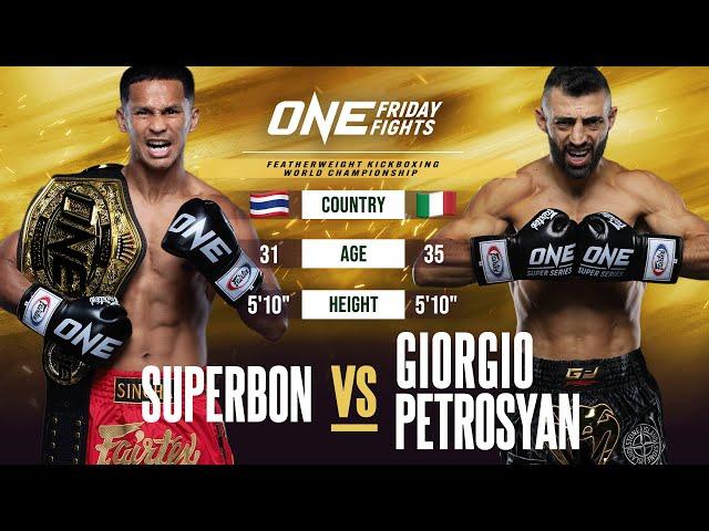 The Head Kick Heard Around The World  Superbon vs. Giorgio Petrosyan