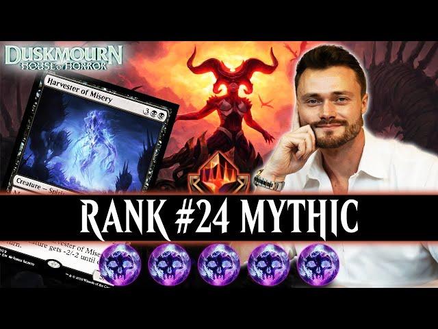 Dominating Top #30 Mythic With Mono Black [Standard]