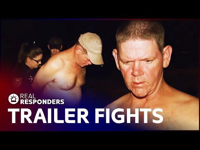 Neighborhood Trailer Fights Lead To Chaos | Cops | Real Responders