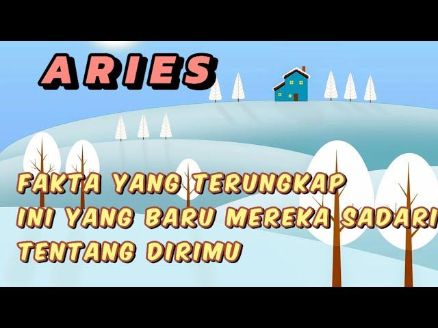 ARIES fakta yang terungkap , ini yang baru mereka sadari tentang dirimu 