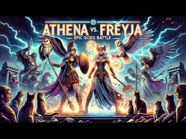 Athena vs. Freyja: The Ultimate Mythological Showdown | Epic Battle of Gods #storytime #epictales