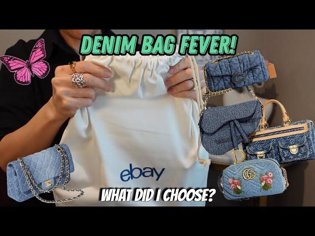 Denim Bag Fever! Unboxing a Louis Vuitton Baggy PM Denim Handbag