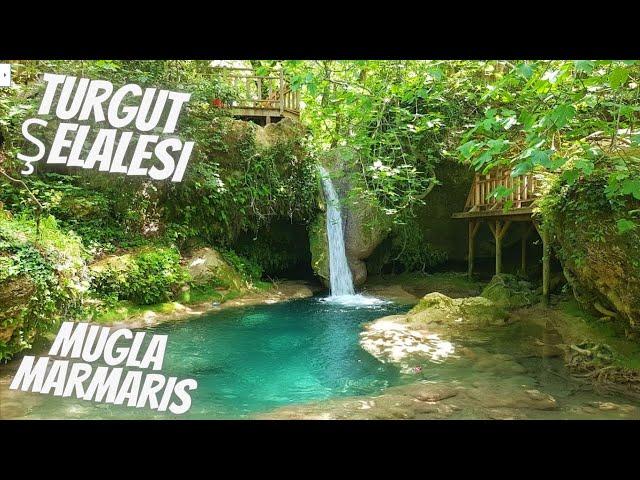 Turgut Şelalesi Gezisi - Muğla Marmaris - 4K