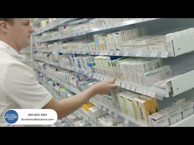 Pharmacy Shelving System