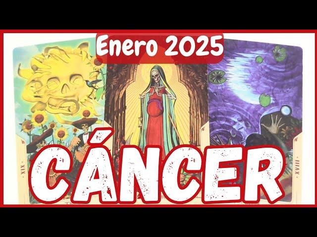 Cáncer Enero 2025 | Por Fin TERMINA Tu Mala Racha! Cancer Horóscopo Tarot  2025 Amor