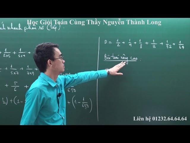 Toán nâng cao lớp 6 - Tính nhanh bài toán Phân số