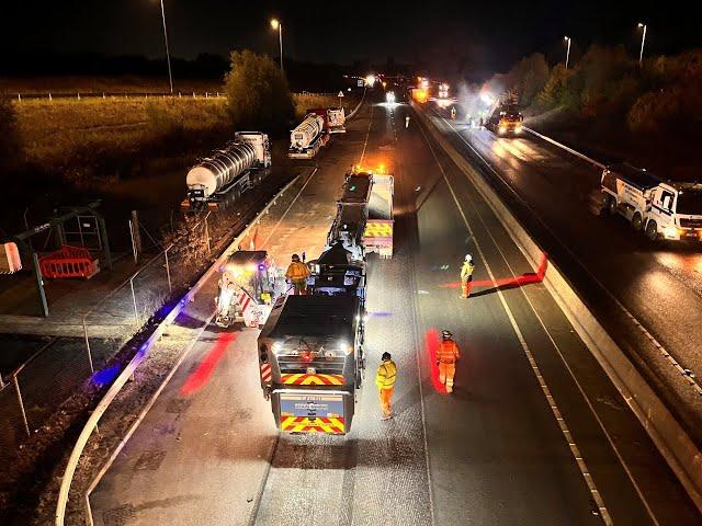 A421 Flooding - Overnight Roadworks as repairs are being carried out