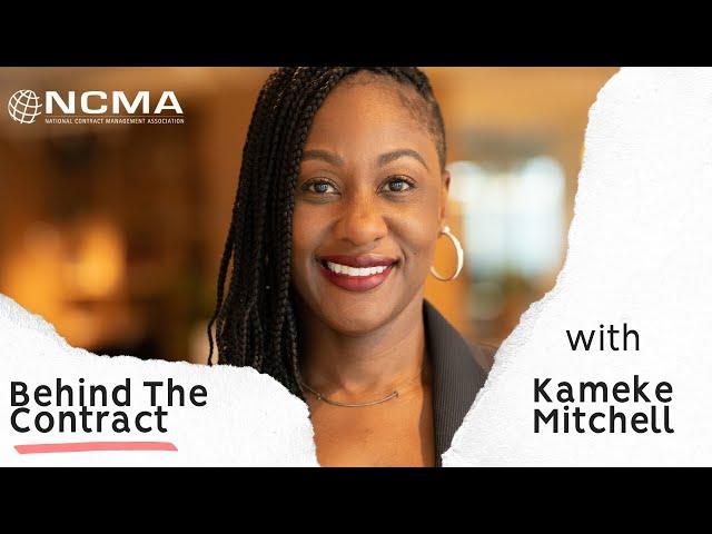 Behind The Contract— Kameke Mitchell