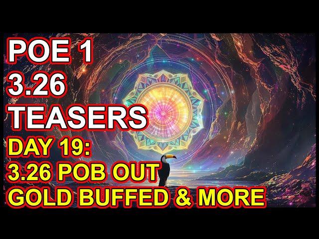 POE 1 3.26 Teasers Day 19 - Gold & Selfcast Buffs. Hours Until Secrets of the Atlas. Path Of Exile 1