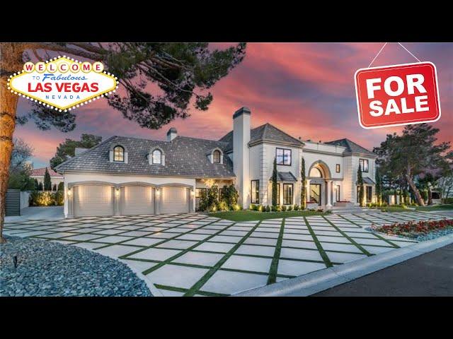 Mansion For Sale Las Vegas | Summerlin | Luxury Home Tour | Section 10 | $4,850,000