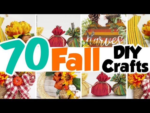 70 BRILLIANT Dollar Tree DIY Crafts For FALL