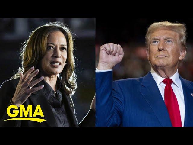 How Trump, Harris are polling in battleground states