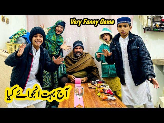 Playing Toilet Paper Game With Family  Glass Pull Challenge  Happy Punjabi Family