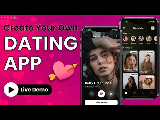 Launch Your Own Dating App | Tinder Clone App [ Live Demo ] 