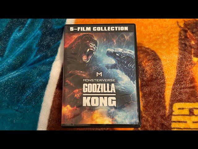 MonsterVerse’s Godzilla and Kong/ 5 Film Collection DVD Unboxing