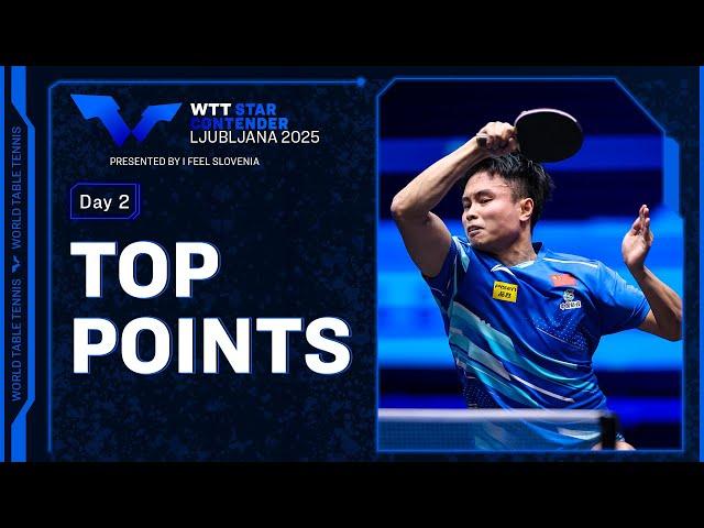 Top Points of Day 2 | #WTTLjubljana 2025