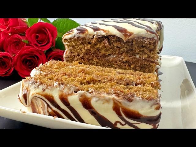 Quick Delicious Cake Recipe - Coffee Cinnamon Cake, Cake in 5 Minutes! Easy Coffee Cake Recipe