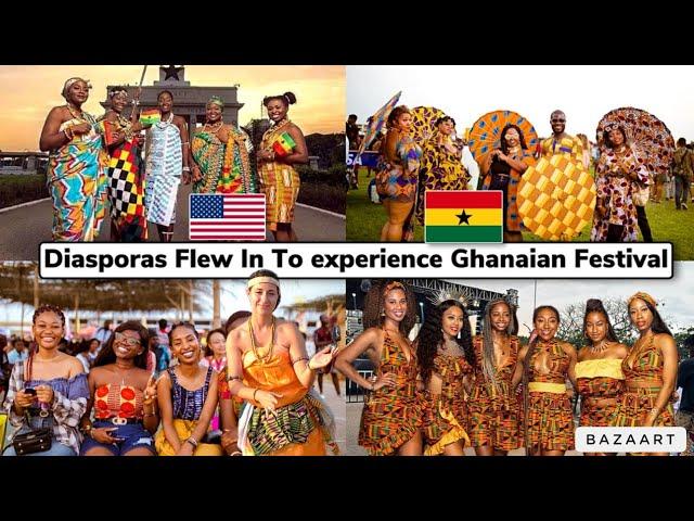 FOREIGNERS Exploring Ghana's Diverse Culture AT CHALEWOTE FESTIVAL 2024 | Detty December In Ghana 