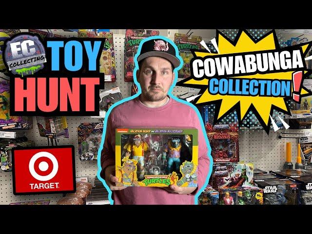 Toy Hunting for Target’s  Cowabunga Collection TMNT endcaps!!!