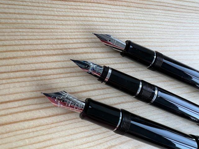 500 Subscribers Thank you! Pilot soft nibs explained - comparing the Falcon, FA, and SF