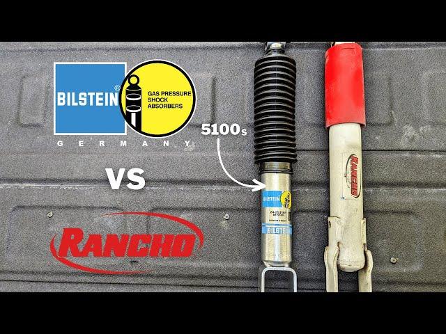 Replacing My Ranchos with Bilstein 5100s Before and After Slo-Mo!