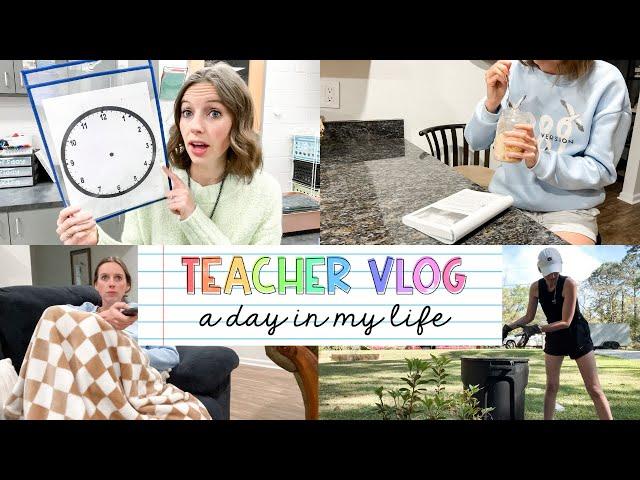 TEACHER VLOG | detailed day in my life, teaching time, catching up