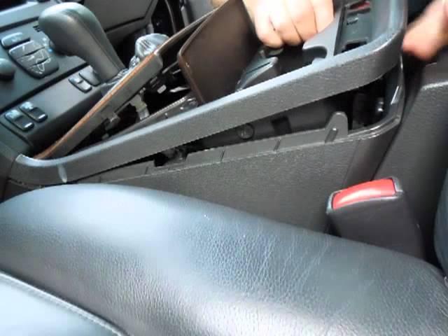 Volvo XC90 Center Console Cup Holder Removal