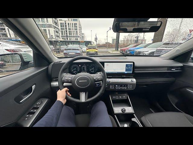 2024 Hyundai Kona Hybrid Test Drive POV