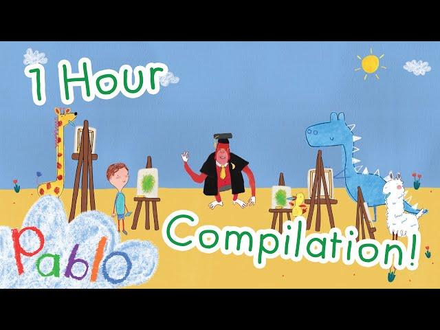 Pablo 1 Hour Compilation! Cartoons for Kids