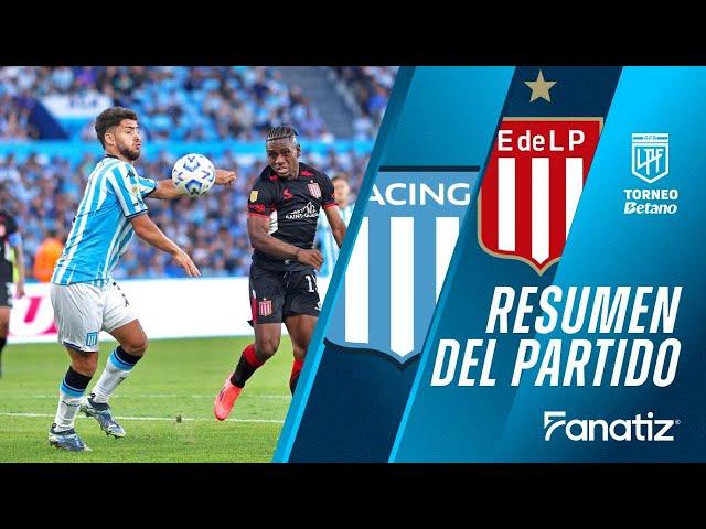 Racing Club 4-5 Estudiantes de La Plata - Resumen del partido | #TorneoBetano2024