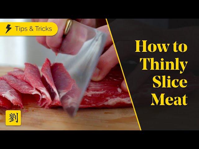 #Shorts | How to Thinly Slice Meat for Hot Pot (in 30 seconds!)