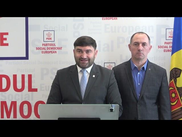 Conferință de presă organizată de Partidul Social Democrat European - 21 noiembrie 2024