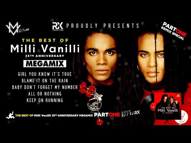 The Best of Milli Vanilli 35th Anniversary Megamix 2023  Part One  Remix  4K