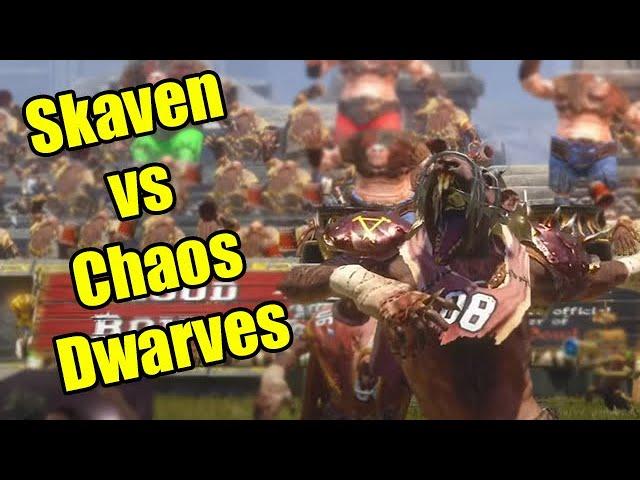 Skaven vs Chaos Dwarves (Week 6) Crendorian Blood Bowl Season 19