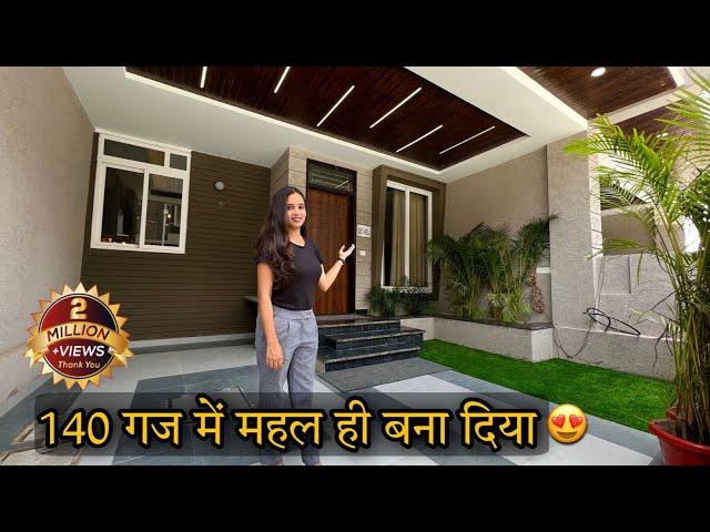 140 Gaj Most Beautiful Three Floor Luxury 4+1 Bhk Villa interior Tour | Property in Vaishali Jaipur