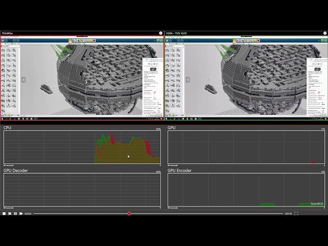 Citrix ThinWire vs H264 when using "moving images"