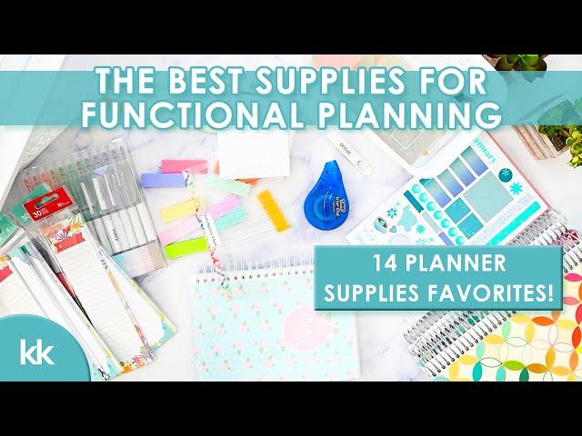 The Best Supplies for Functional Planning 14 Planner Favorites to Use with Erin Condren LifePlanner