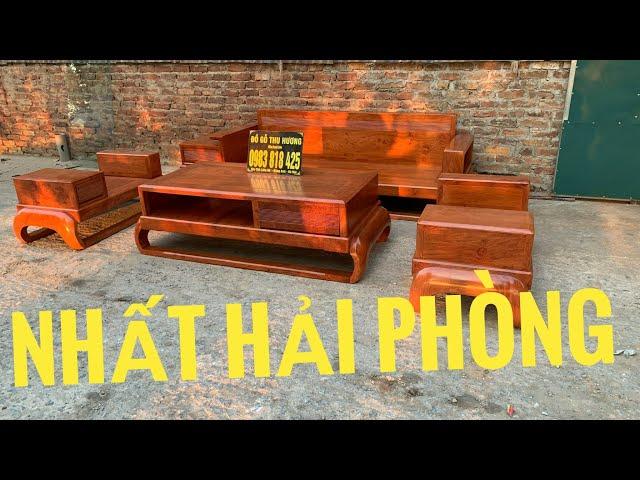 Nội Thất Sofa Zito Gỗ Phòng Khách Đẹp Bàn Ghế Sofa Zito Đùi Gà Gỗ Hương Đá Bàn Ghế Phòng Khách Đẹp