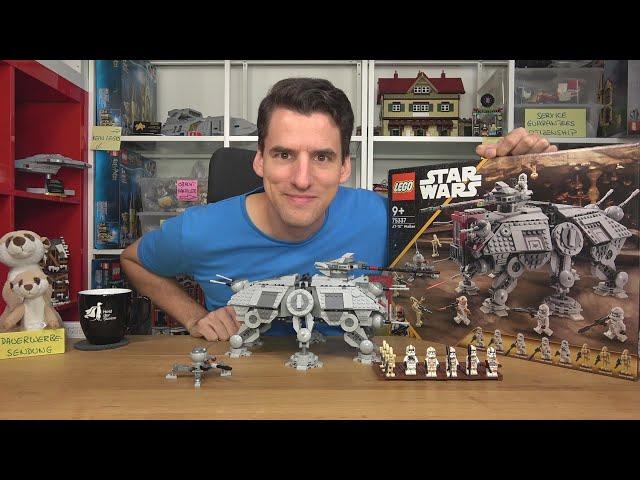 Phase 2 Commander Cody und dazu reichlich Truppen: LEGO® Star Wars 75337 AT-TE Walker