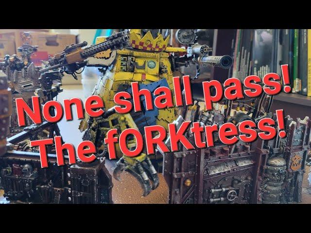 Orks have broken 10th 40K! The fORKtress can make your whole army untouchable!