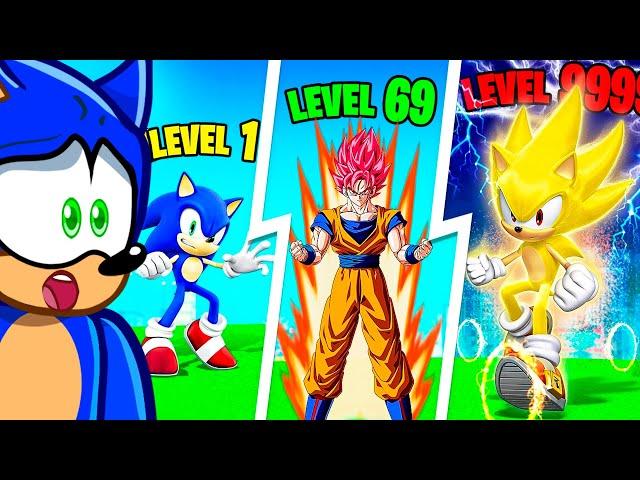 GOKU vs SONIC POWER LEVEL COMPARISON