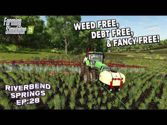 BIG IDEAS DON'T COME CHEAP!? ON Riverbend Springs #28 | Farming Simulator 25.