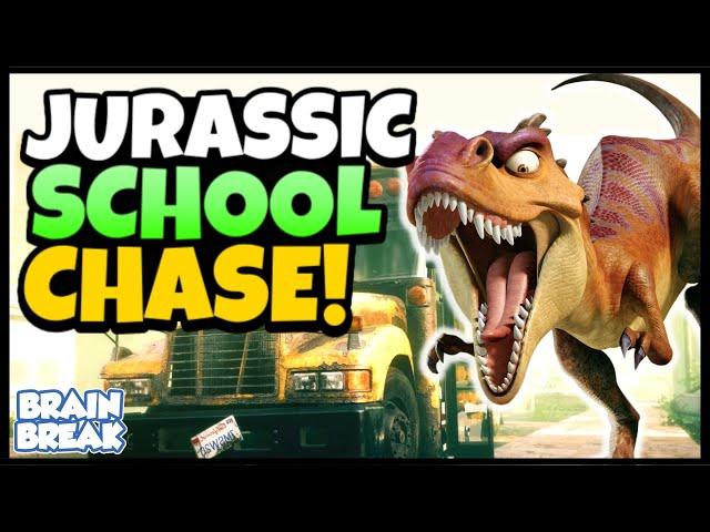 Jurassic School Chase | Brain Break | GoNoodle | Just Dance