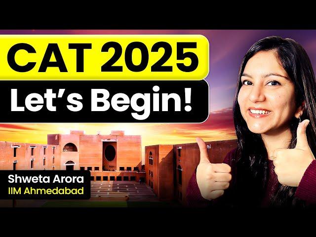 How to Start CAT 2025 Preparation  COMPLETE 1-Year Roadmap for Beginners 