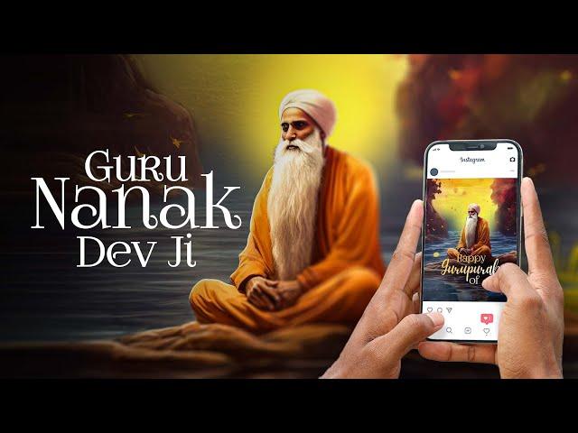 Guru Nanak Dev Ji Gurupurab Wishes Motion Graphics 2024